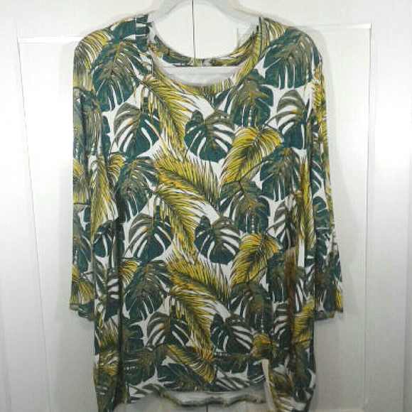 Silverwear Tops - 💛 4 for $15 Silverwear 3/4 sleeve Pullover top 2X